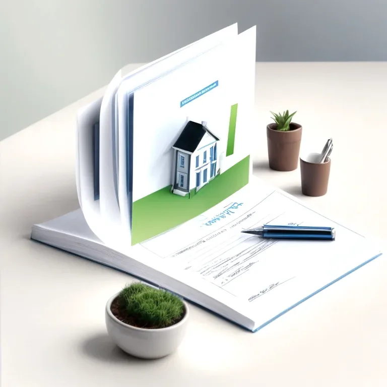 Agent preparing document on tablet